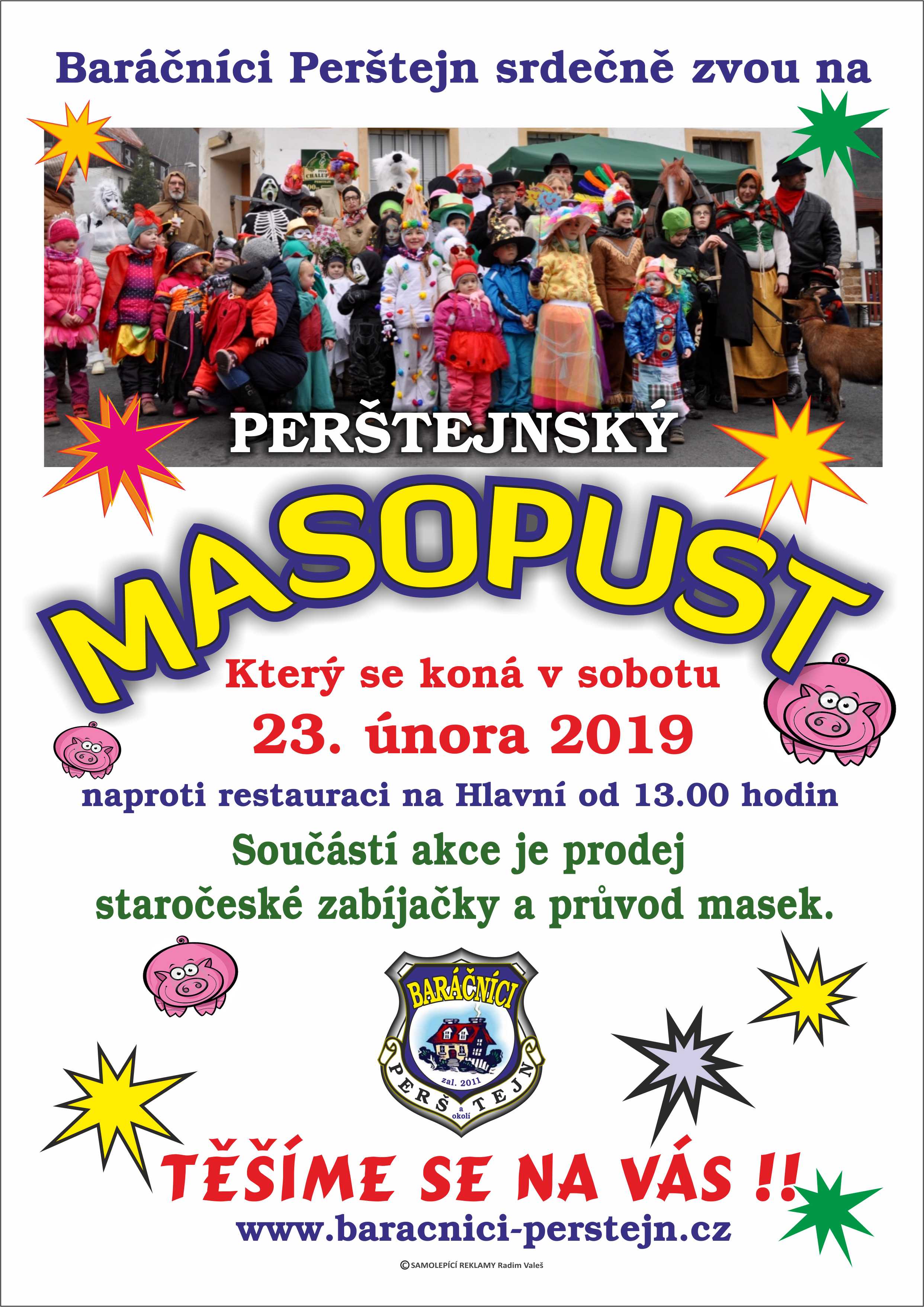 baráčníci masopust 2019